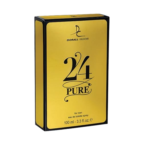 24 Pure By Dorall Collection Cologne For Men 3.3 Oz / 100 Ml Eau De Toilette Spray #TOP1
