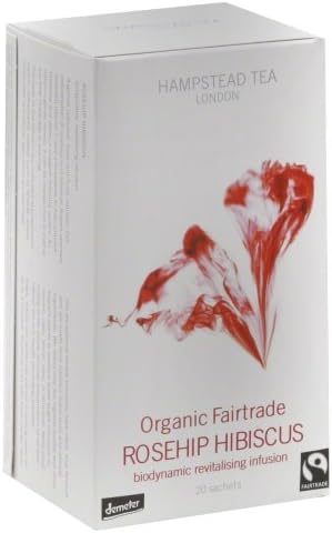 Organic Rosehip Hibiscus Tea -Pack of 6