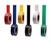 Soundoriginal Electrical Tape Colors 6 Pack 3/4-Inch by 30 Feet, Voltage Level 600V Dustproof, Adhesive for General Home Vehicle Auto Car Power Circuit Wiring 3m Multicolor(30Ft MUL)