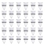 ZIMISI 30PCS Car Door Trim Panel Retainer Clip, OEM#11519031 Auto Door Panel Moulding Clamps, Car Body Fasteners Clips Compatible with Chevy Hummer Cadillac (White)