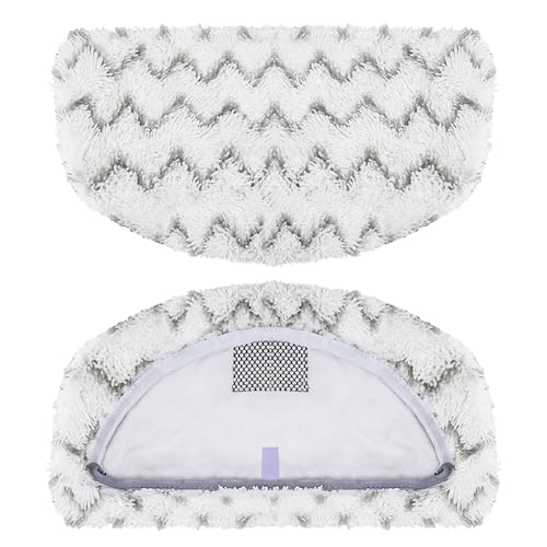 Image of 10 PACK Steam Mop Replacement Pads Compatible with Bissell Powerfresh Steam Mop 1940 1806 1544 2075 2685A 2181 2814 Series, Model 1940A 1940W 19405 2075A 2685A 5938, Microfiber Washable, Reusable