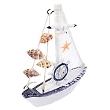 Décoration de modèle de voilier - cadeau nautique pour amis ou invités de fête, pour banquets réceptions réunions ou toute autre fête ou événement nautique, modèle de voilier en bois
