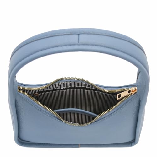 Image of Small Minimalist Shoulder Bag for Women, Faux Leather Underarm Purse, Chic Top Handle Handbag for Everyday
