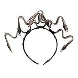 NICEYEA Medusa - Diadema de serpiente, estilo vintage, cosplay, disfraz para carnaval, Halloween, mascarada, fiestas, accesorios para la cabeza, mitología griega