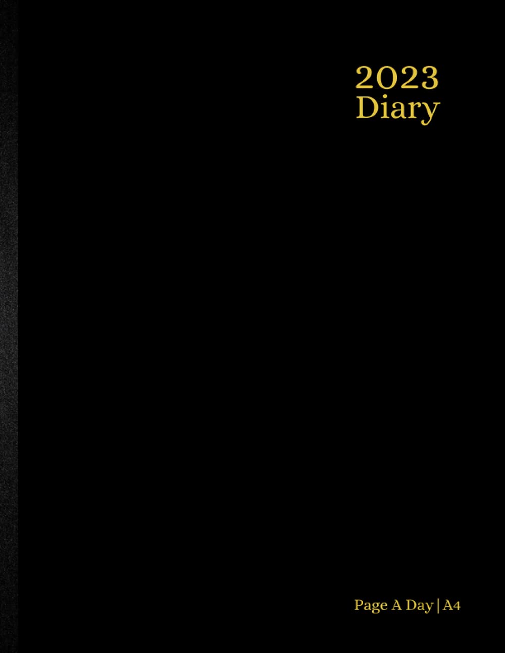 Buy 2023 Diary A4 Page A Day 2023 Daily Diary for 365 Days, One Page