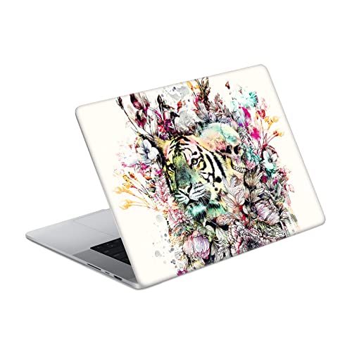 Autocollant Tigre pour MacBook Pro 14 A2442, protection vinyle Head Case Designs par Riza Peker