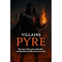 VILLAINS: PYRE Audiolibro Por Donny Muse arte de portada
