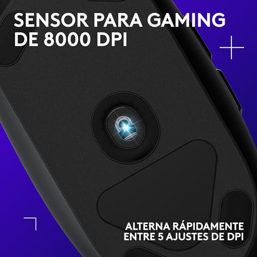 Logitech G G203 LIGHTSYNC Ratón Gaming con Iluminación RGB Personalizable - Imagen 3