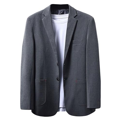 Chaqueta ligera para hombre estilo abrigo deportivo de punto casual y ajuste regular