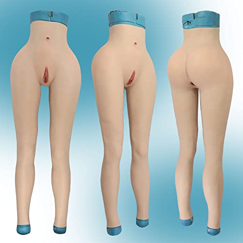 Calça de silicone artificial falsa Vagina nona calça realística maricas realçador de quadril para co