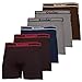Mens 6pk Seamless Athletic Spandex Compression Sports Workout Boxer Brief Underwear Shorts