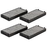 GETOPAUTO 64119248294 Cabin Air Filter with Activated Carbon Compatible with BMW X5 2007-2019, X6