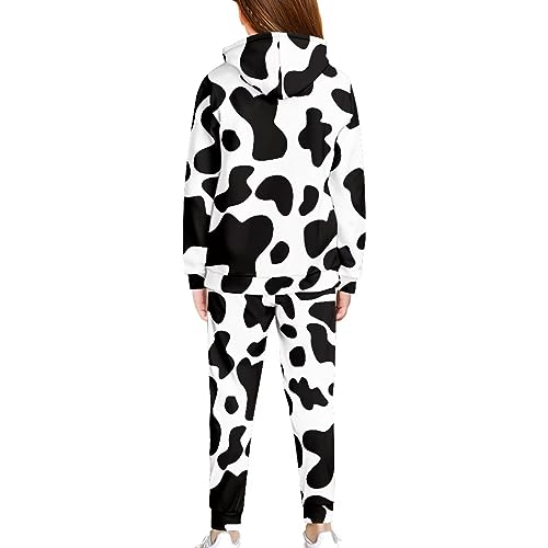 chaqlin Girls Clothing Set Boys Sweatsuits Cute Outfits for Kids Gym Sweatshirts and Sweatpants Casual Loose Fit3