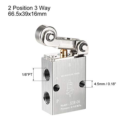 Électrovanne pneumatique pour commande de vérin mécanique à 3 voies 1/8 - 3