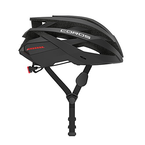 Coros Omni Smart Cycling Helmet w/Bone Conduction Audio, LED Tail Lights, SOS Alert Removable Visor | Adjustable Sizing | Connects via Bluetooth Music, Calls Navigation - Thumbnail 7
