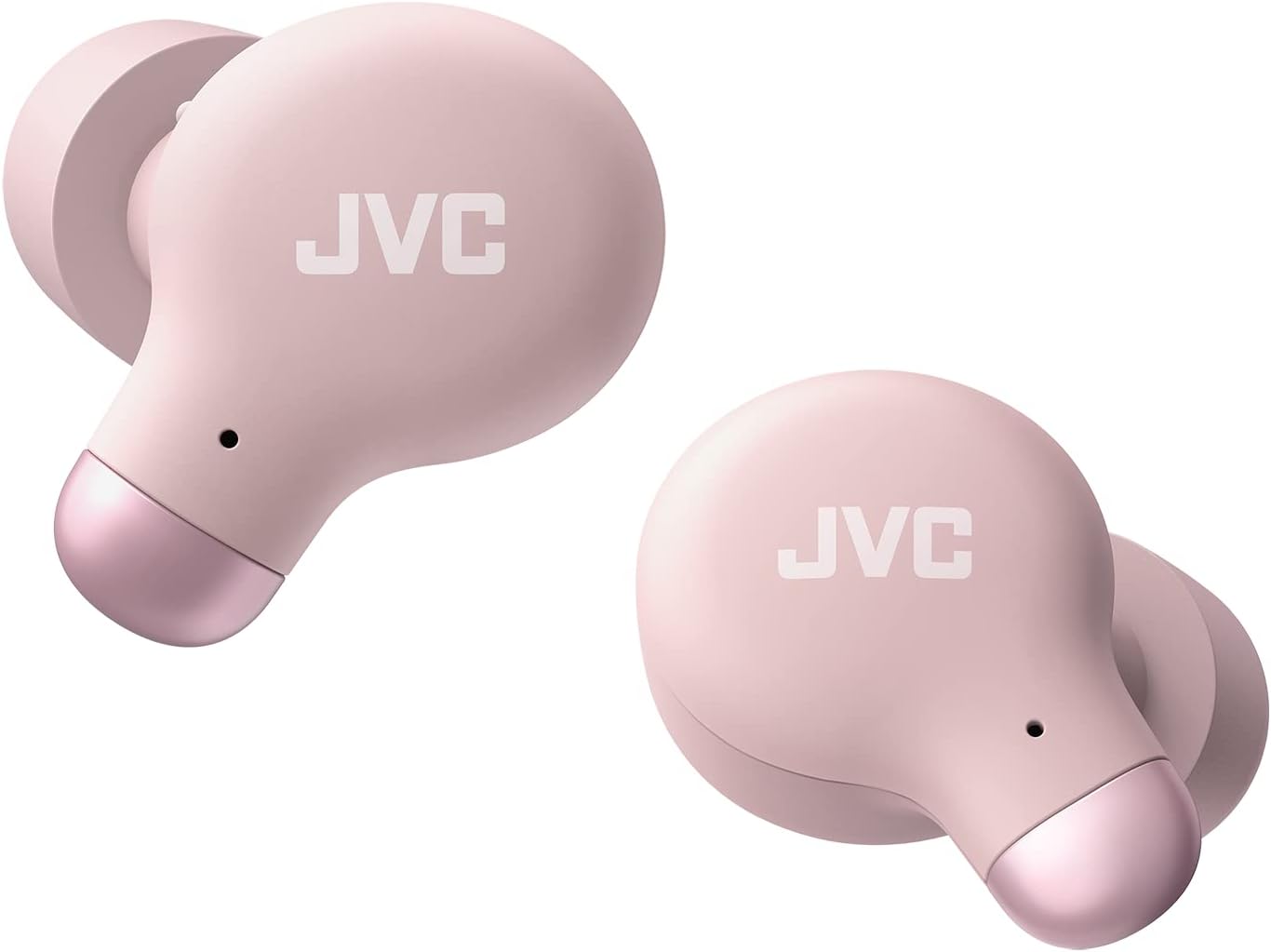 JVC HAZ250T Noise Cancelling Bluetooth Wireless Memory Foam Earbuds (Pink) Amazon.co.uk