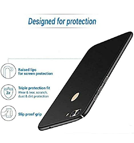 Image of Mobile Back Cover Case for Honor 9N (Silicone Case|CameraProtection|Black SC1510)