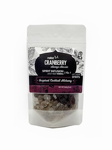 Rokz Cranberry Spirit Infusion Blend for Cocktails