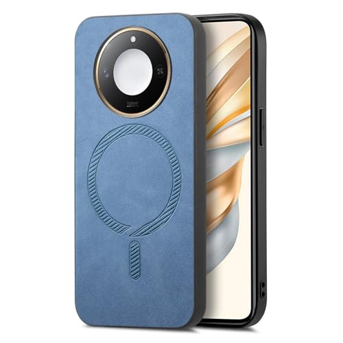 �X�}�z�P�[�X �Ή��@�� for Honor X9c 5G / X60 Pro 5G ���C�����X�[�d�Ή� ���C�������h�~�J�o�[ Blue