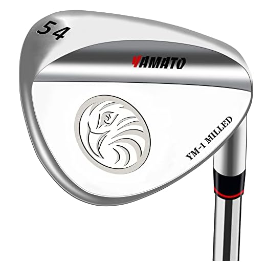 Yamato Golf Wedge Set or Individual Golf Wedges 50/52/54/56/58/60 Golf Gap Wedge Sets Sand Wedge|Lob Wedge Golf Clubs for Men & Women Milled Face for High Spin - Great Golf Gift