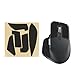 Produktbild kwmobile Gaming Maus Grip Tape kompatibel mit Logitech MX Master 3S Maus - Rutschfestes Griffband für PC Maus - Schwarz