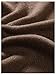 SHENHE Men's V Neck Sleeveless Plain Soft Sweater Vest Pullover Preppy Top Coffee Brown M