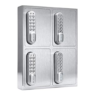 Masunt KS1420E Schlüsselsafe mit 4 Fächern