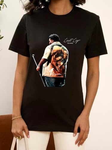 Jkahh Men Rod Last Lap Wave Shirts Handmade Shirt Retro Tops Double Faced T Shirts Women Music Fans Shirts Fashion Cotton Soft T-Shirts Short Sleeve Cool Top T-Shirt  thumb #2