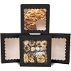 20.3x20.3x6.4cm, 12Pcs, Black