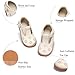 THEE BRON Girls T-Strap Mary Jane Oxfords Vintage Cutout Dress Shoes School Party(AX504 Toddler,Apricot/8M)