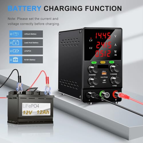 Banc de charge batterie laboratoire pour stabiliser votre tension CC - 4