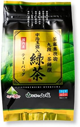 YAMASHIRO Tea Master Selection Green Tea Bags with gyokuro 120g(4gx30p) This high-grade tea bag is a blend of sencha and Uji gyokuro, specially selected by an experienced tea master.