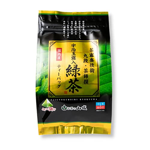 Yamashiro Tea Master Selection Green Tea Bags With Gyokuro 120G(4Gx30P) This High-Grade Tea Bag Is A Blend Of Sencha And Uji Gyokuro, Specially Selected By An Experienced Tea Master. #TOP2