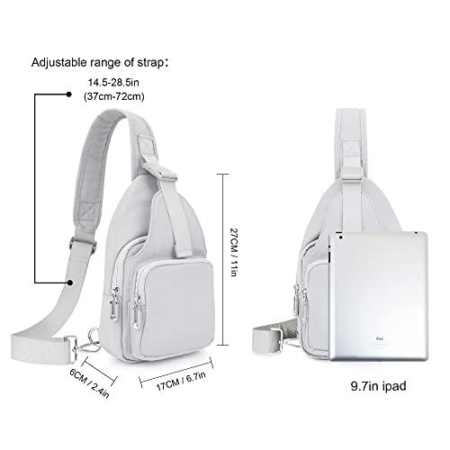 Orad Small Sling Crossbody Backpack Fanny Packs For Men Women, Chest Bag Crossbody Daypack Shoulder Bag For Traveling Hiking #TOP1