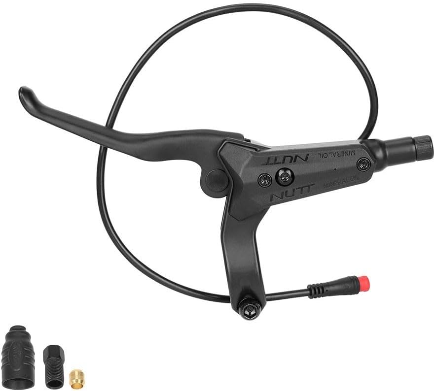 E-Bike Brake Lever for Nutt Brake Handle, Metal Brake Handle Brake Levers Handle Bars, Electrical Scooter Accessories for Nutt, for Folding Bicycles and Scooters