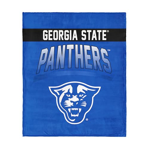 Northwest Georgia State Panthers NCAA Bevel Silk Touch Throw Blanket 50x60 inches