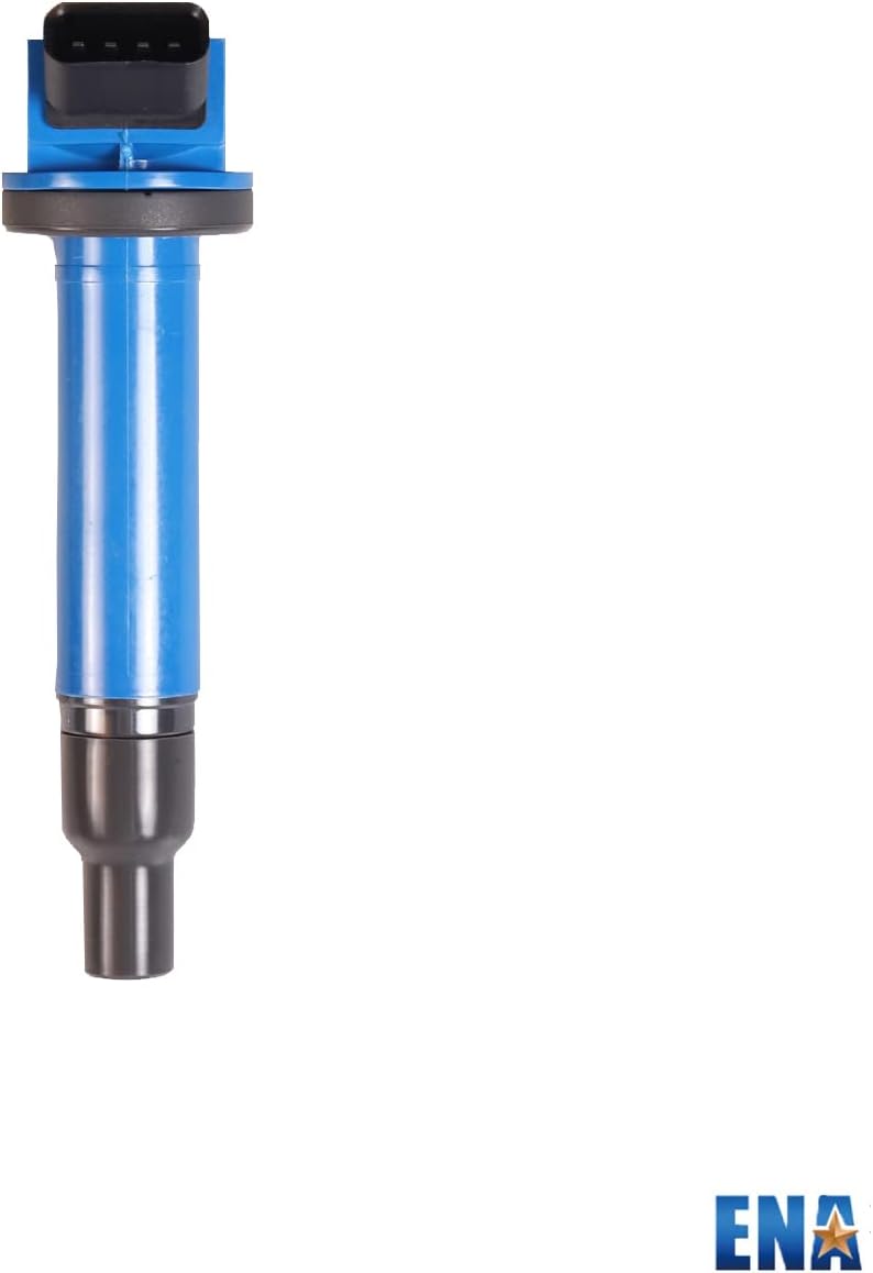 ENA Set of 6 Blue Ignition Coil Pack and Platinum Spark Plug Compatible with Toyota Lexus Avalon RX400h Solara Camry Sienna ES330 RX300 RX330 1999-2008 3.0L 3.3L V6 Replacement for C1175 UF267 4504