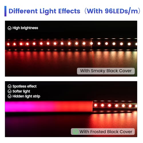Muzata Tira LED 5M RGB Alta Densidad 96 LEDs/m miniatura 5
