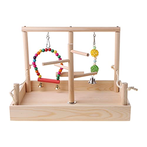 Jouets pour perroquets et perchoir à oiseaux échelle pour conure