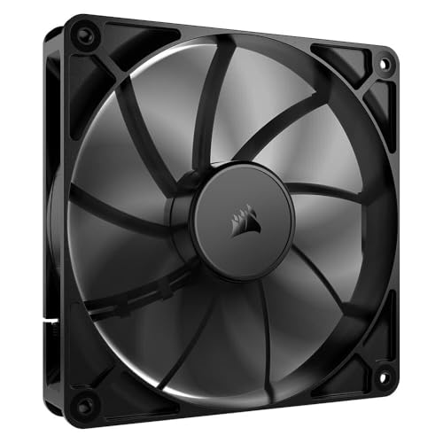 CORSAIR RS140 140mm PWM-Lüfter –  Doppelpack, Schwarz – Ansicht 4