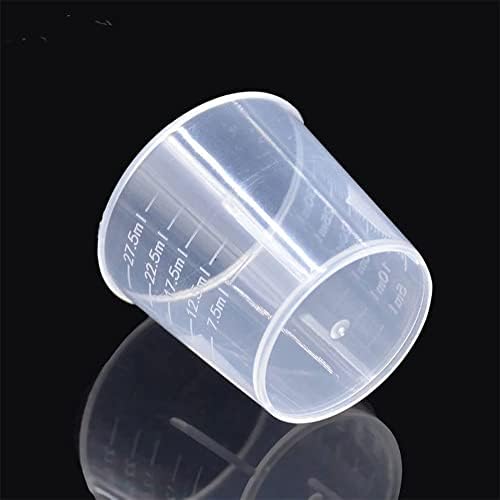 Distinct® 5pcs 30ml Plastic Liquid Measuring Cups Kitchen Cooking Medicine Measure Tool