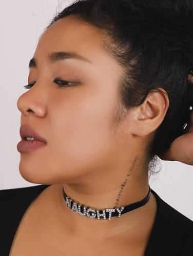 Sacina Cute Gothic Punk Necklace Collar - PU Leather; Gothic, Punk Styles - Women's Gift4