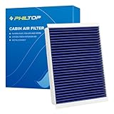PHILTOP Premium Cabin Air Filter w/Dual Activated Carbon, Compatible with CF11719 Mercedes-Benz
