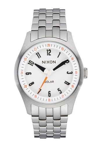 Nixon Herren Analog Uhr mit Edelstahl Armband A1413-5260-00