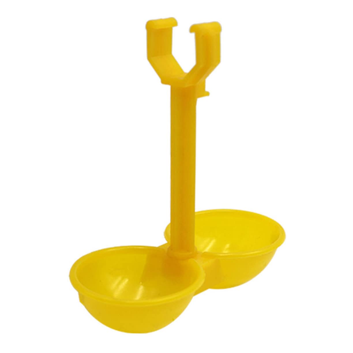 VICASKY 10Pcs Automatic Chicken Water Feeder Cups Double Hanging Drinking Tool for Home Smooth Design Prevents Spills for Poultry Watering System