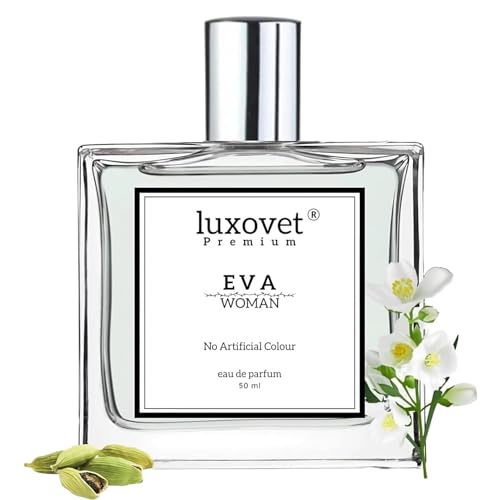 Luxovet Eva Women's Perfume | 100% Vegan | Cardamom Top Note Eau ...