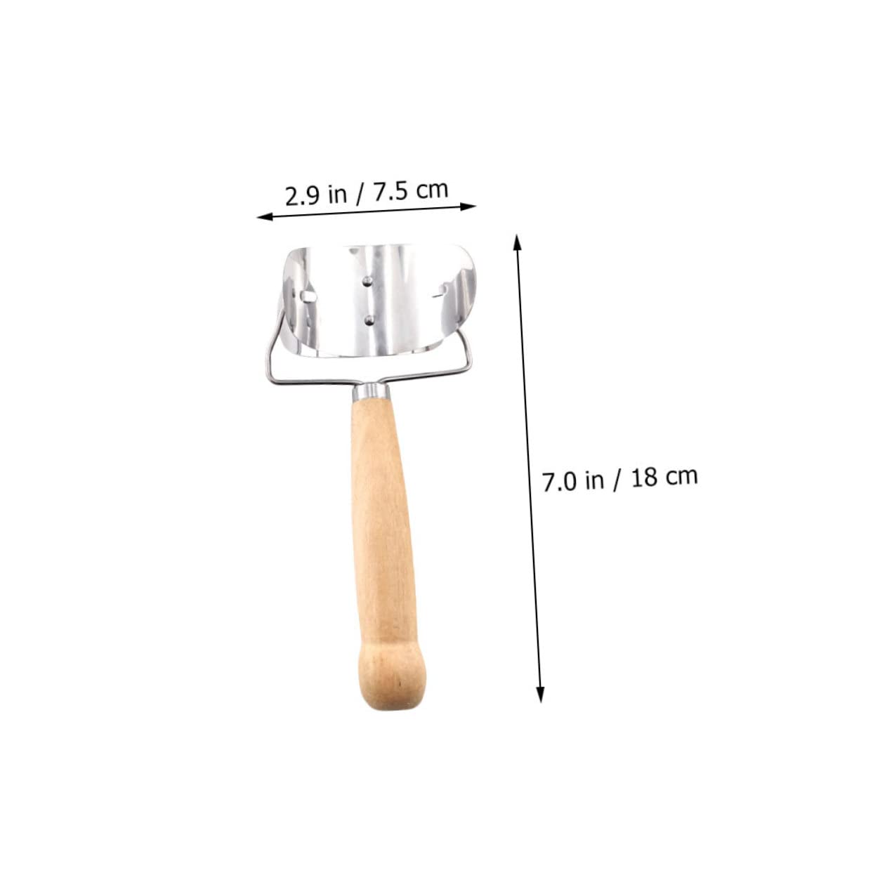 HAKIDZEL 3pcs Sturdy Stainless Dumpling Skin Cutter Portable Dumpling Wrapper Molds for Home Use Maker for Empanadas Ravioli and More