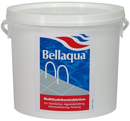 Bellaqua Multifunktionstabletten Chlor 4in1 (200 g) 5,0 kg Cover