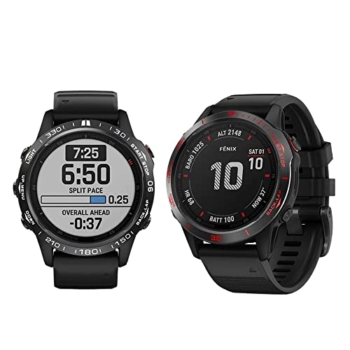 Cadran Fenix 6X Pro bague de montre au quotidien et sessions sportives - 2