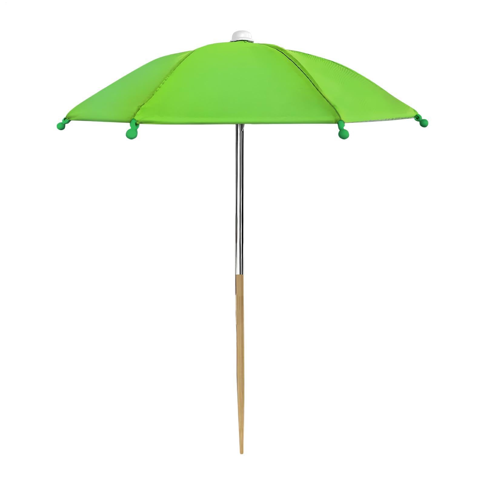 Tayheart Plant Umbrella, Metal Plant Umbrella Shade for Outdoor Plants, Mini Compact Plants Protective Shade for Inside Outside, Windproof Plante Flower Sun Shading Cover, for Garden Decor